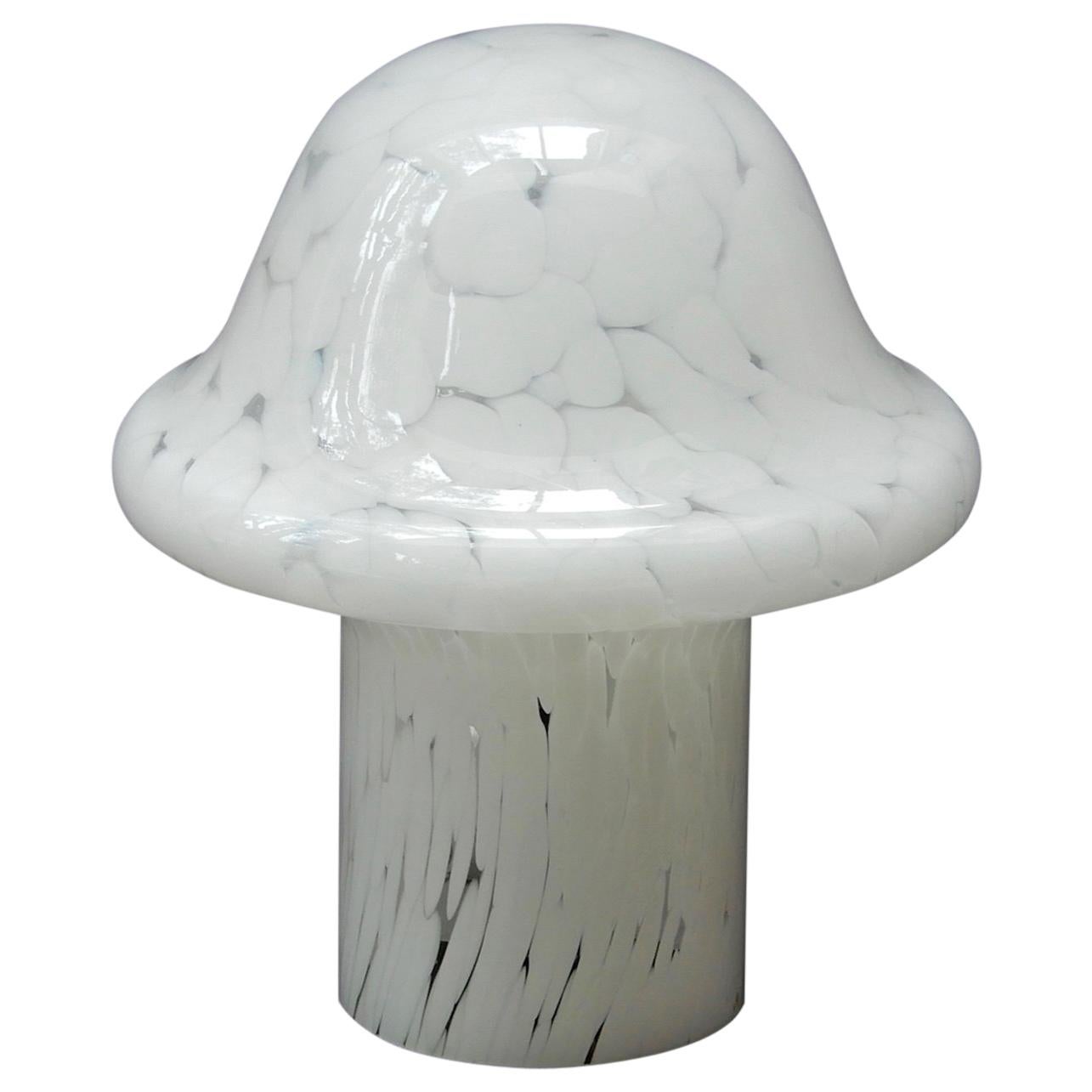 Murano Glass Mushroom Shaped Table Lamp, 1970s