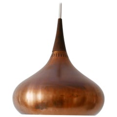 Minor Copper Pendant Lamp Orient by Jo Hammerborg for Fog & Mørup, Denmark