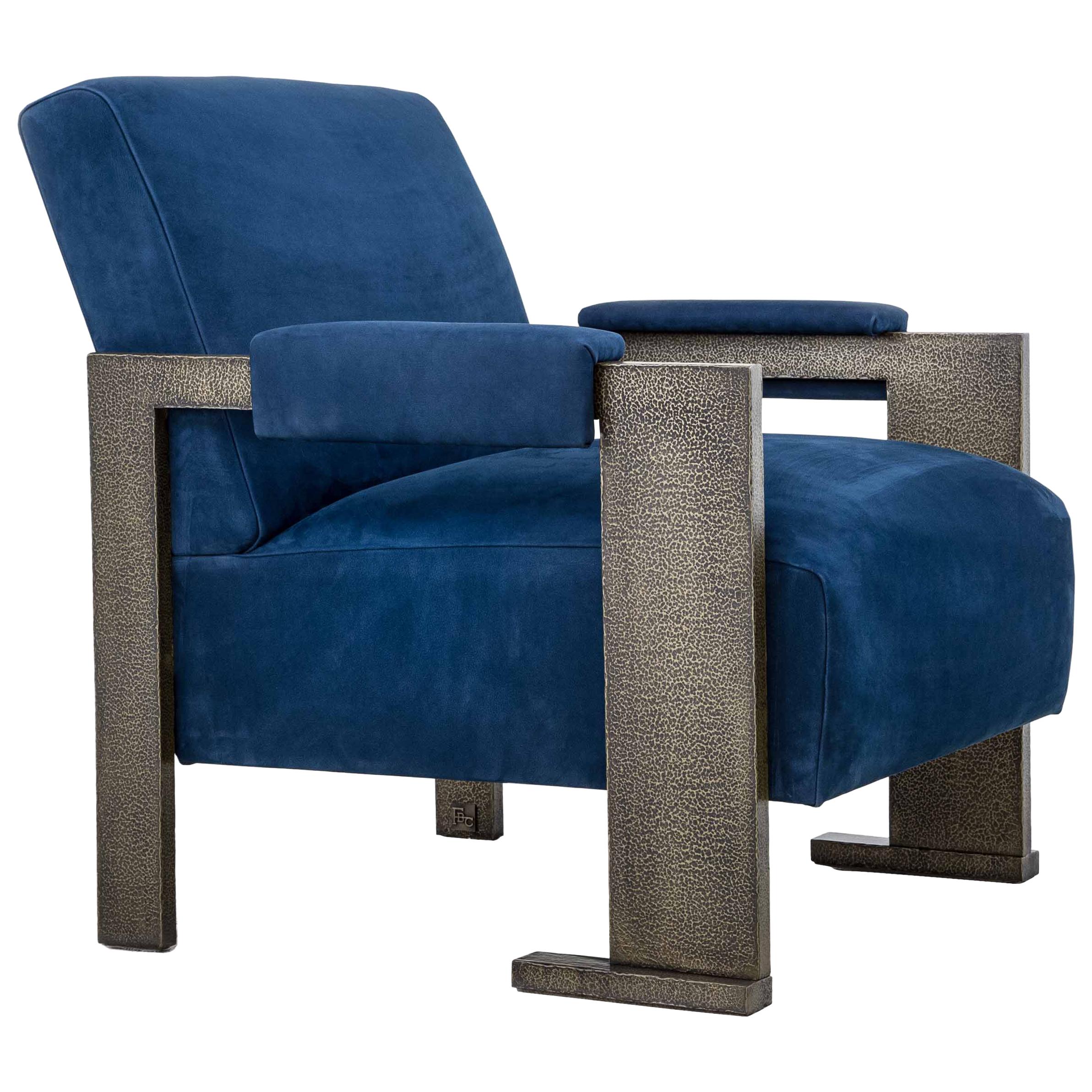 Sol Armchair - Metal Finish - Size I For Sale