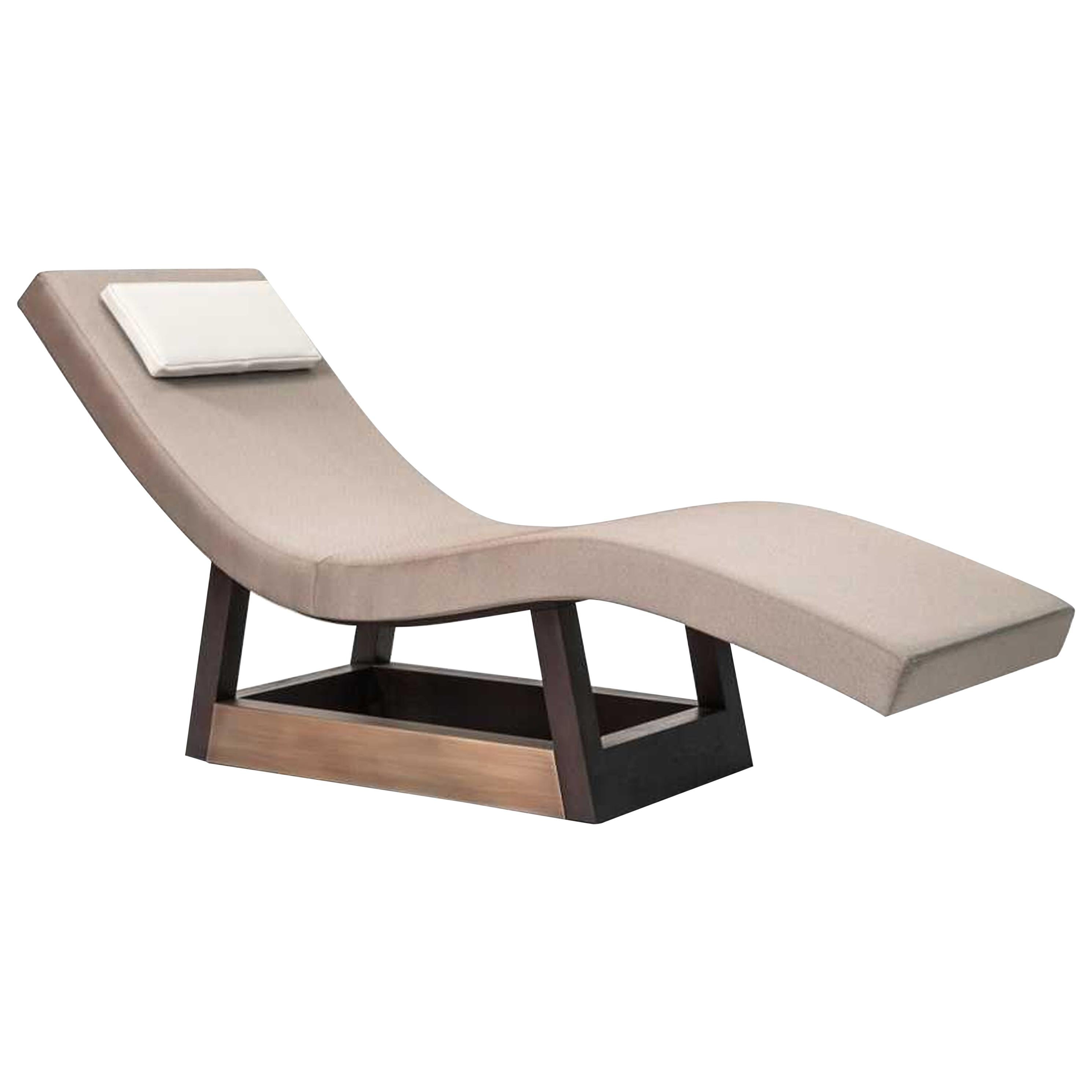 Antibes Chaise - Metal Detailing For Sale