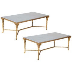 Pair of Bronze Maison Charles Coffee Tables