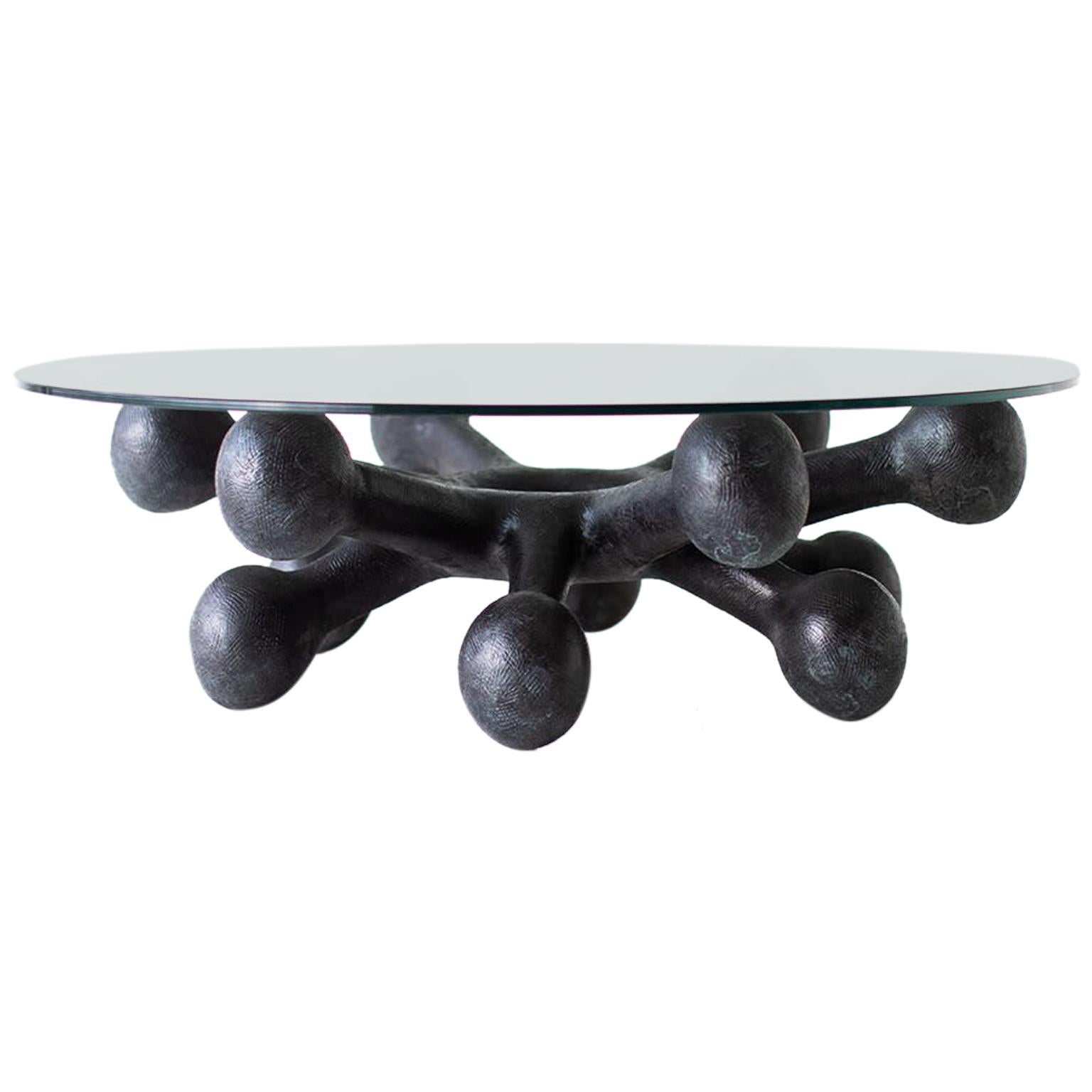 Table basse en bronze pour Craft Associates