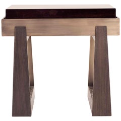 Bridge Side Table - High Gloss Timber - Size I