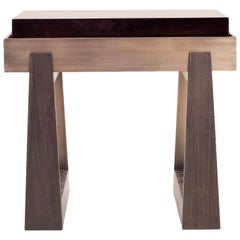 Bridge Side Table - High Gloss Timber - Size II