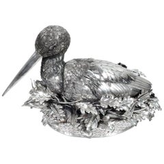 Silver Serveware, Ceramics, Silver and Glass