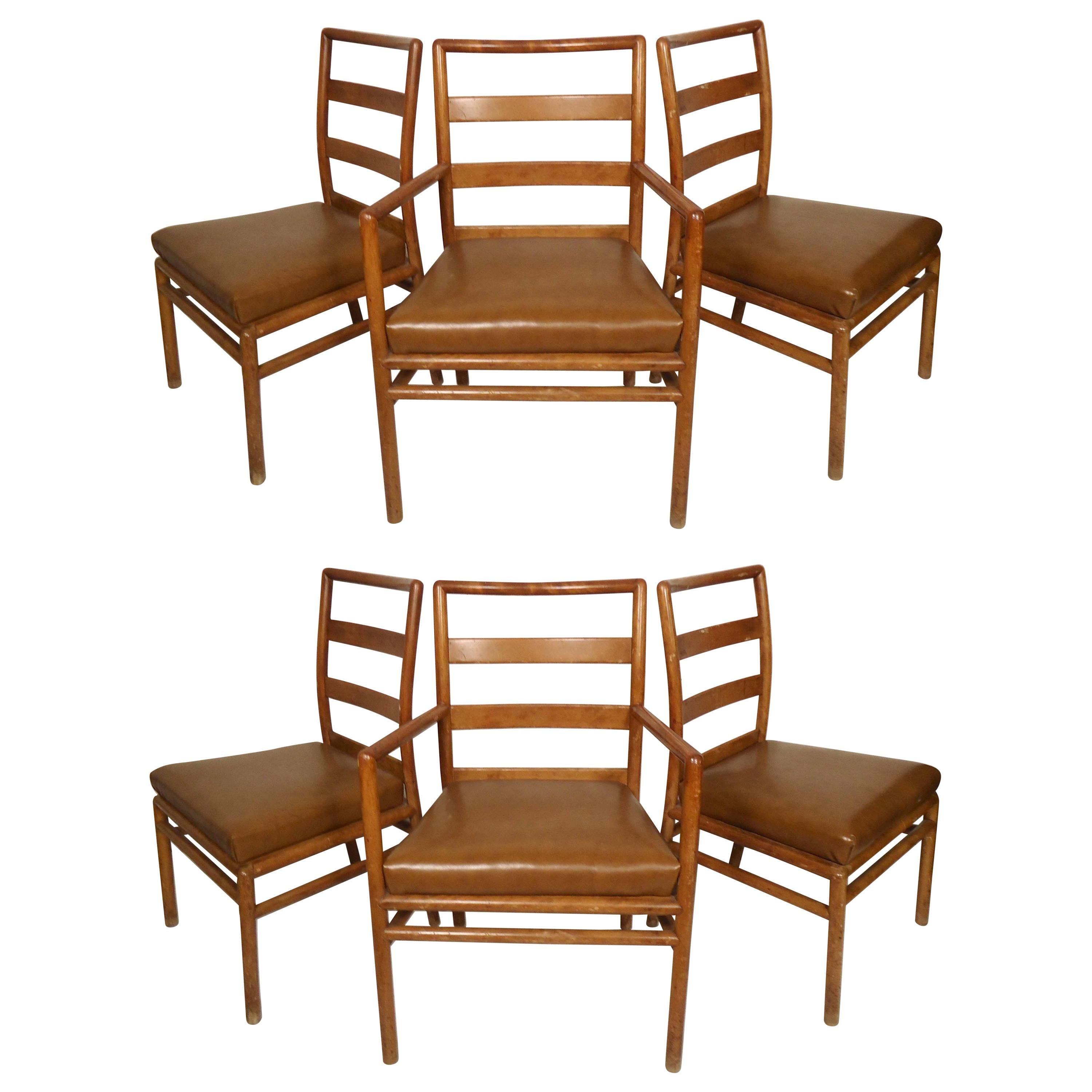 Robsjohn Gibbings for Widdicomb Set Of Chairs
