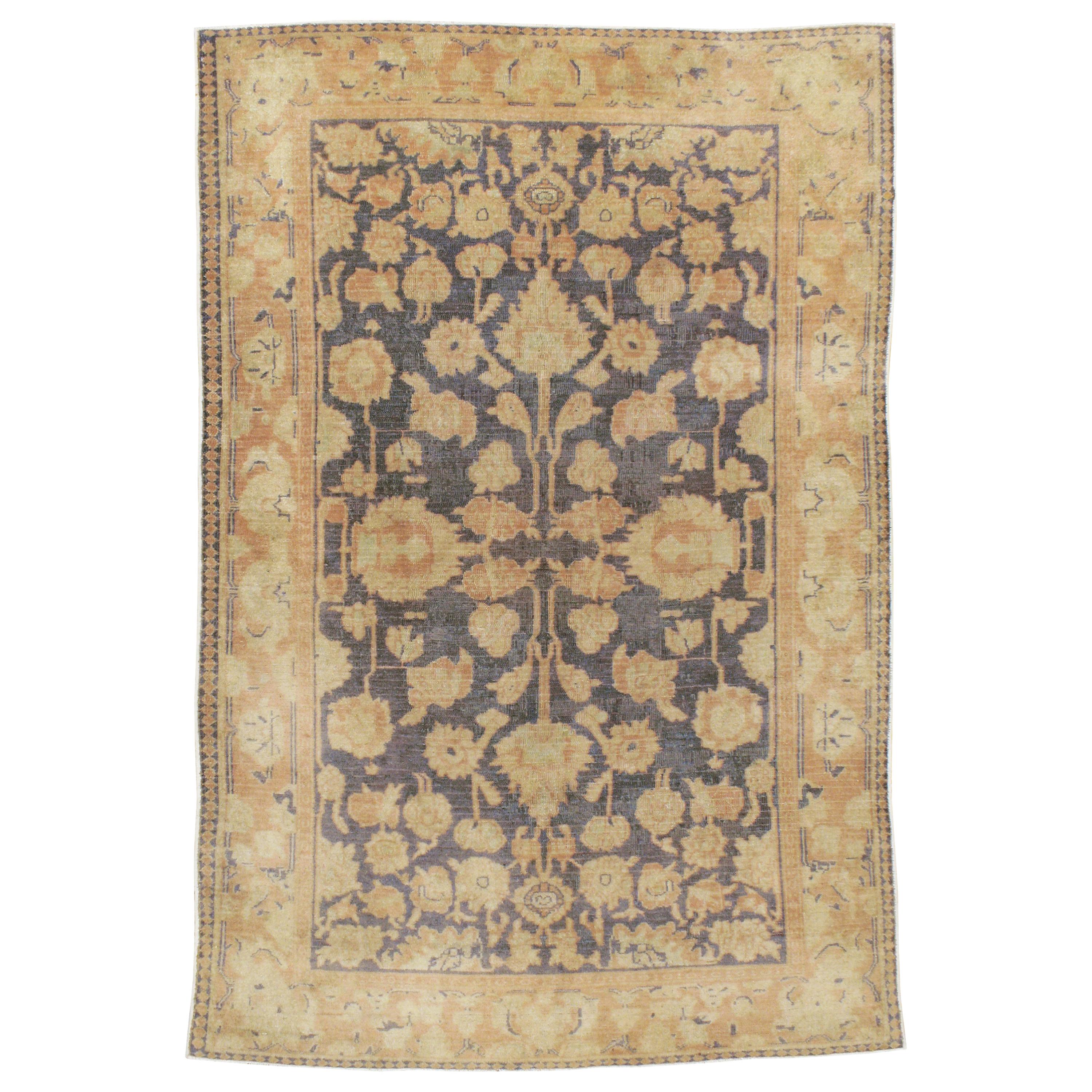 Indischer Agra-Teppich, Vintage im Angebot