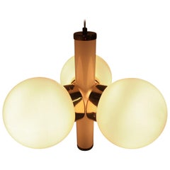 MidCentury chandelier Sputnik, Kamenicky Senov, 1970s.