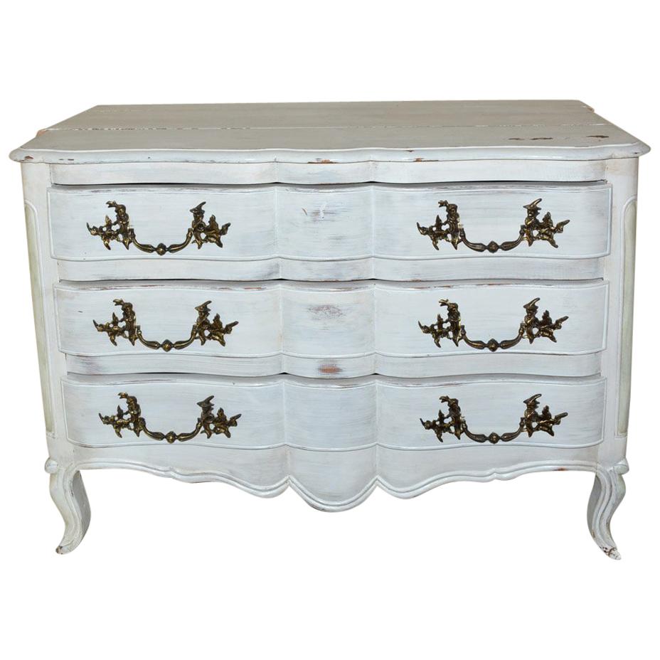 Louis XV-Style Painted Dresser