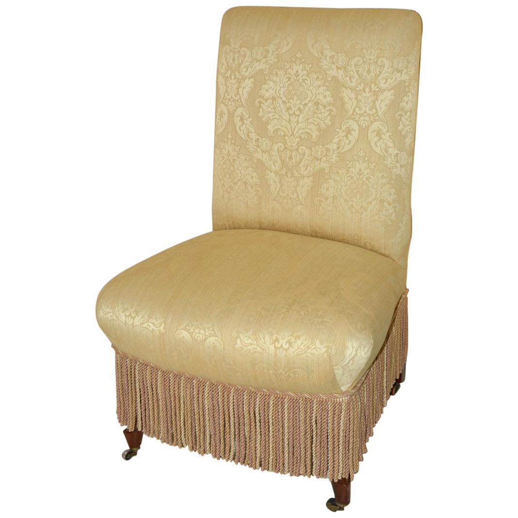 Napoleon III Style Slipper Chair