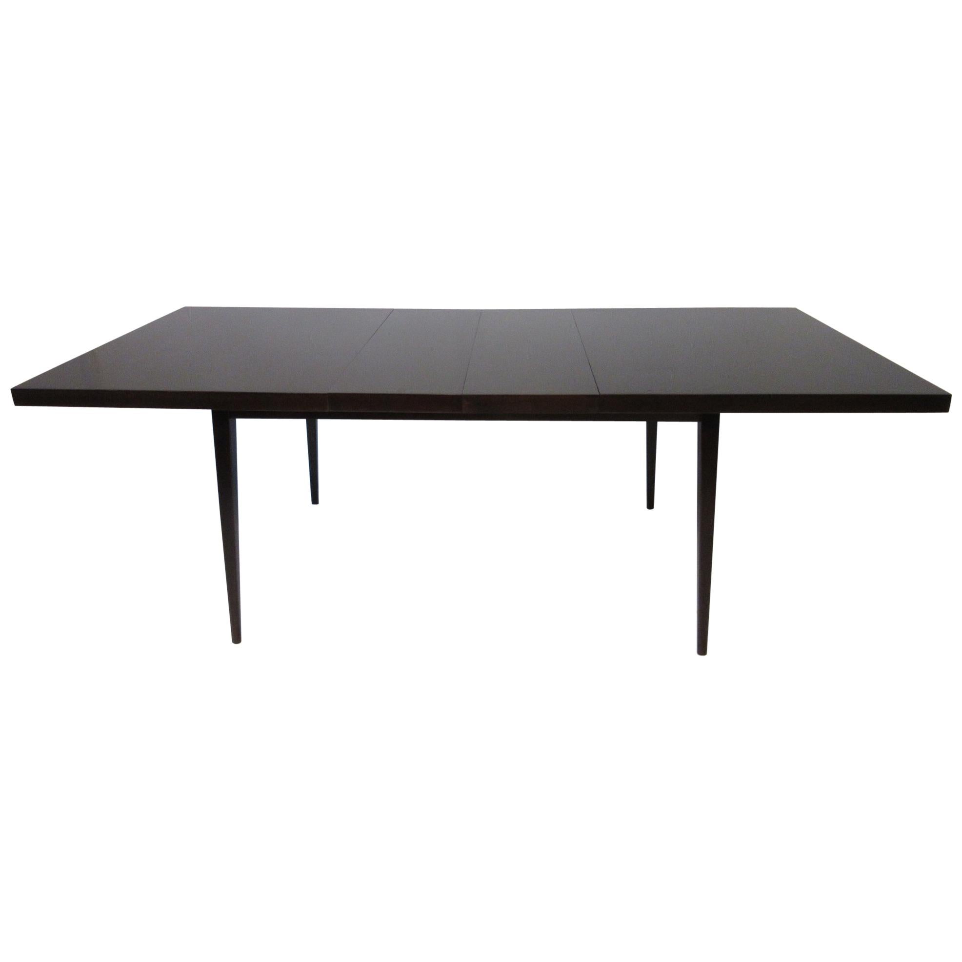 Paul McCobb Planner Group Ebony Finished Dining Table