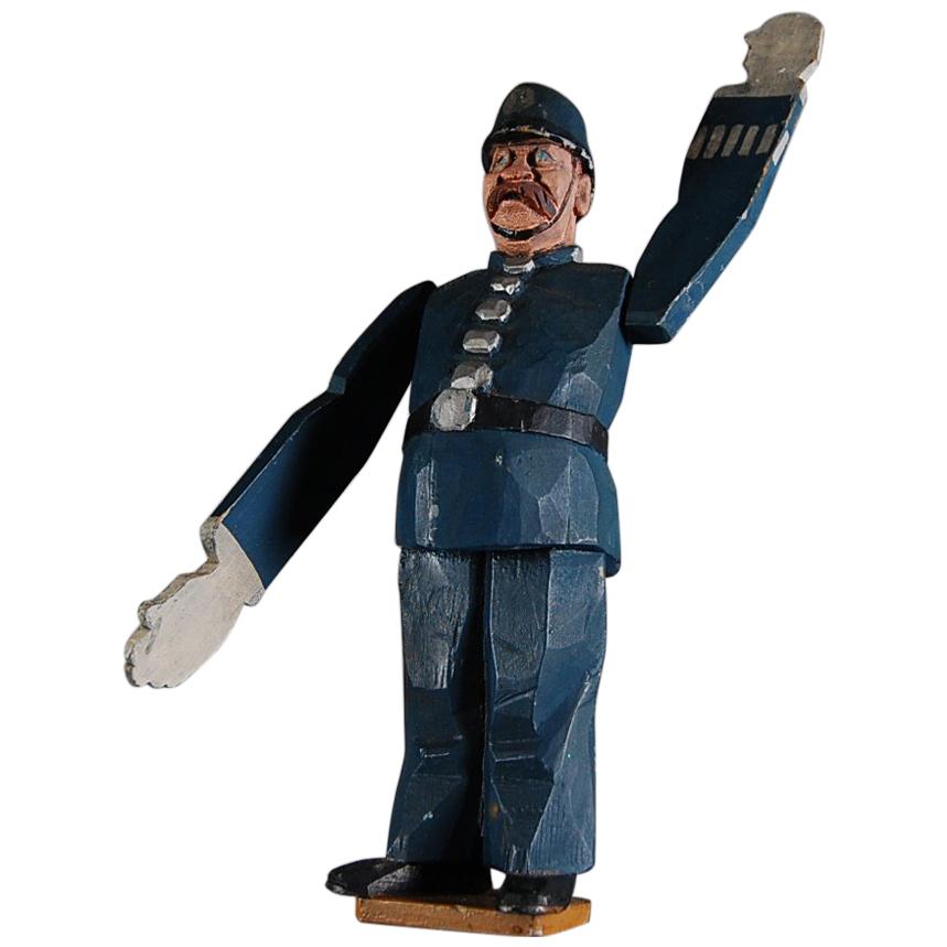 20th Century British Policeman Whirligig