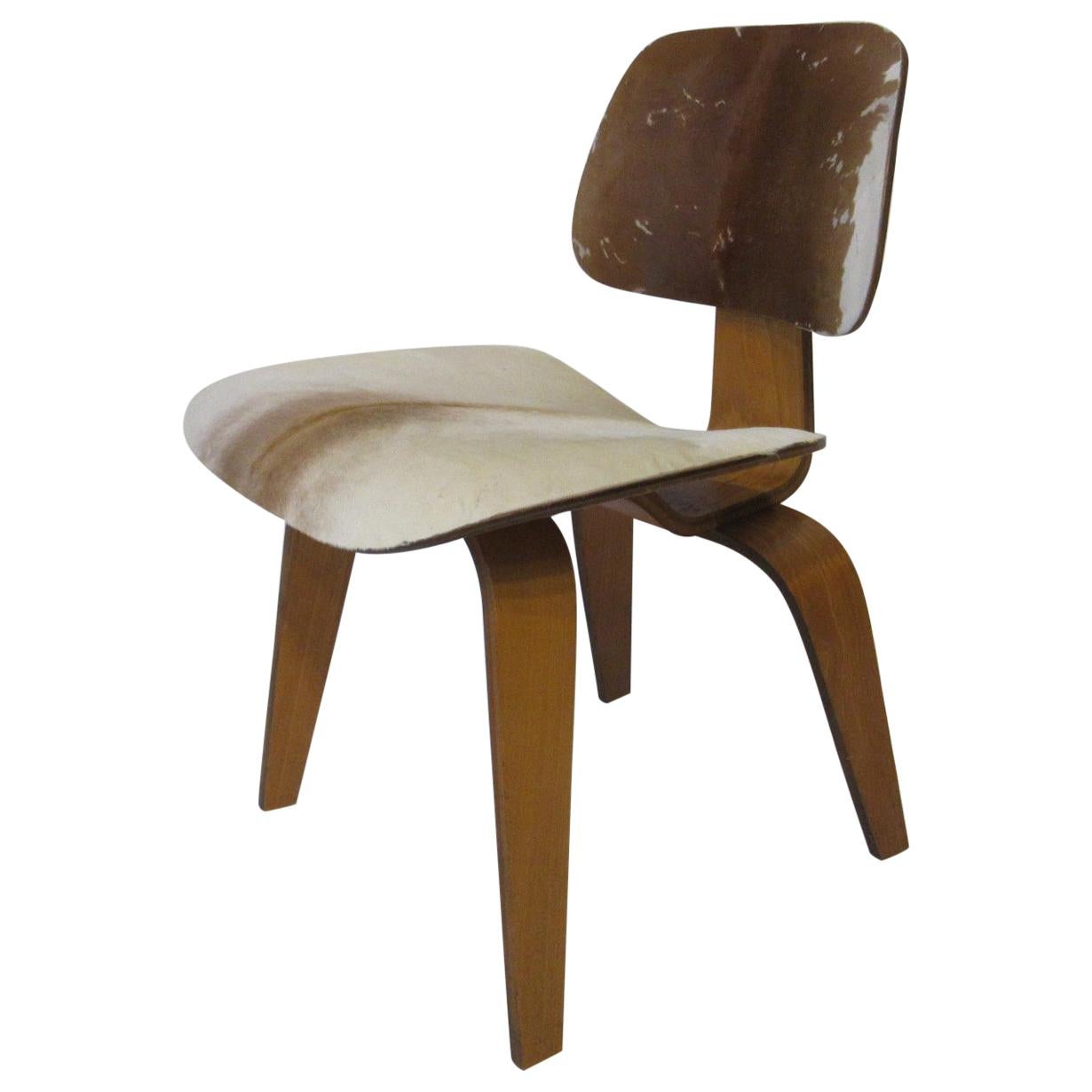 Ray & Charles Eames Slunk Skin DCW for Evans Company