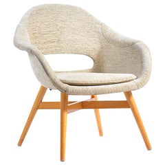 Midcentury Shell Chair by Frantisek Jirak, Czechoslovakia, 1960