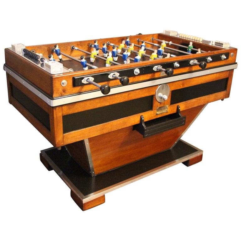 Midcentury French Foosball Table at 1stDibs