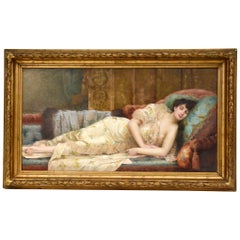 Paul Prosper Tillier, a Sleeping Beauty, 1870s