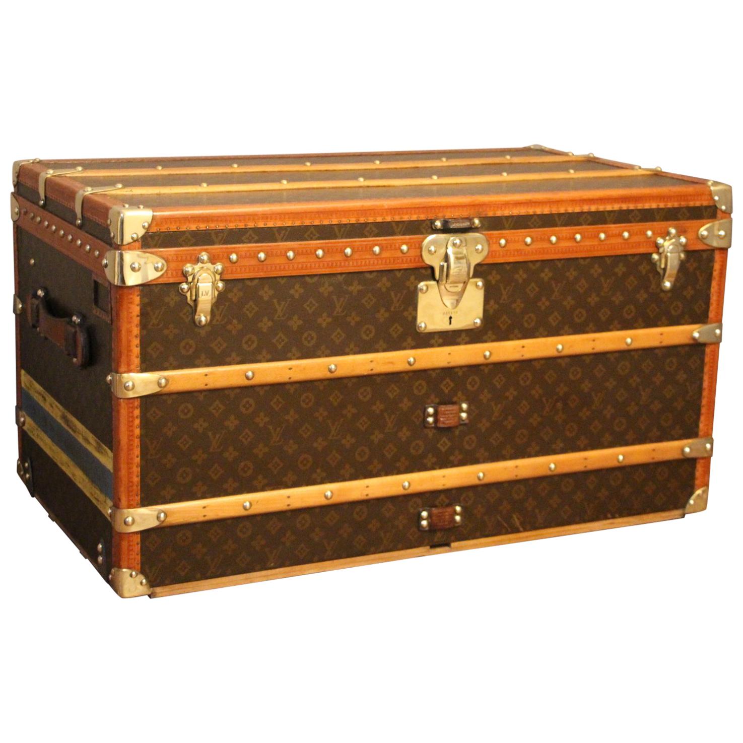 1930s Louis Vuitton Trunk In Monogram, Malle Louis Vuitton