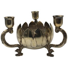 Candelabrum Flower Vase, Sheffield England, Early 1900
