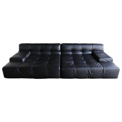 B&B Italia Tufty Time Leather Sofa by Patricia Urquiola