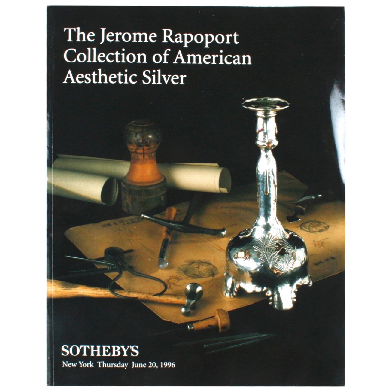 Sotheby's the Jerome Rapoport Collection of American Aesthetic Silver