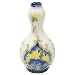 Art Nouveau Diminutive Porcelain Gourd-Shaped Vase