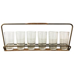 Vintage Carl Auböck Drinks Carrier, Austria, 1950s