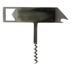 Carl Auböck Fish Bottle Opener Cork Screw, Austria, 1950s