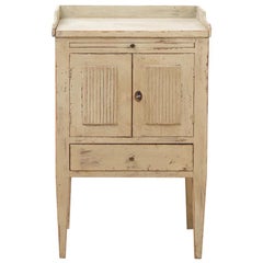 Antique Mid-19th Century Nightstand in Gustavian Style