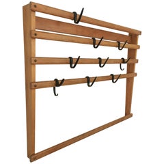 Vintage Carl Auböck Coat Rack Wardrobe, Austria, 1950s