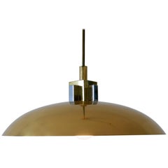 Mid-Century Modern Brass Pendant Lamp by Art-Line, 1980s, Germany