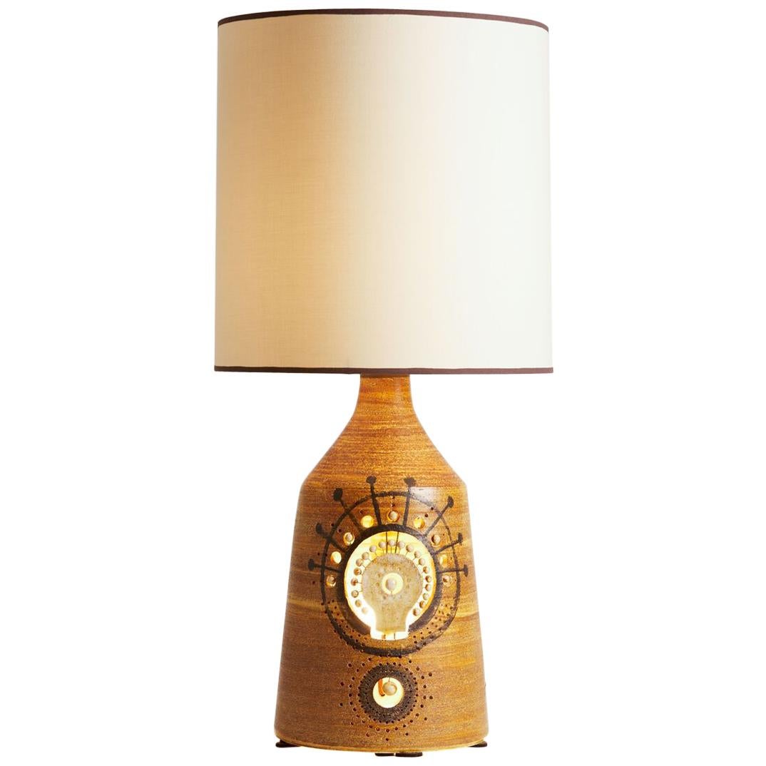 1970s, French Georges Pelletier Table Lamp