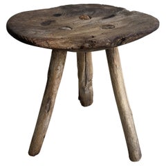 Mesquite Stool from Mexico