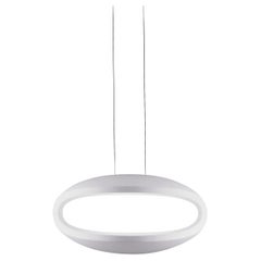 Foscarini O-Space Suspension Lamp in White by Luca Nichetto and Giampietro Gai
