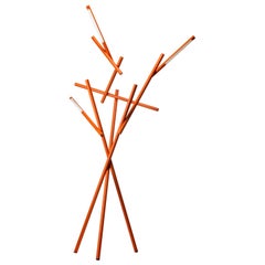 Foscarini Tuareg LED Floor Lamp in Orange by Ferruccio Laviani