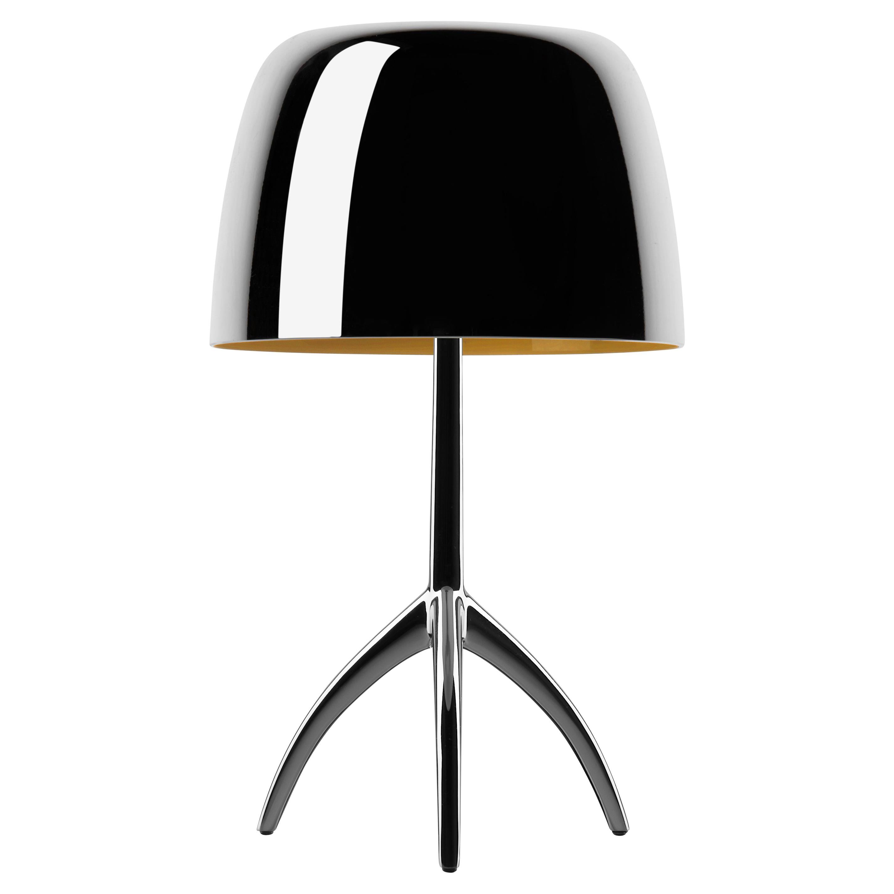 Foscarini Lumiere 25th Small Table Lamp in Transparent Mirror by Rodolfo Dordoni