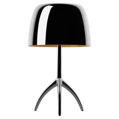 Foscarini Lumiere 25th Small Table Lamp in Transparent Mirror by Rodolfo Dordoni