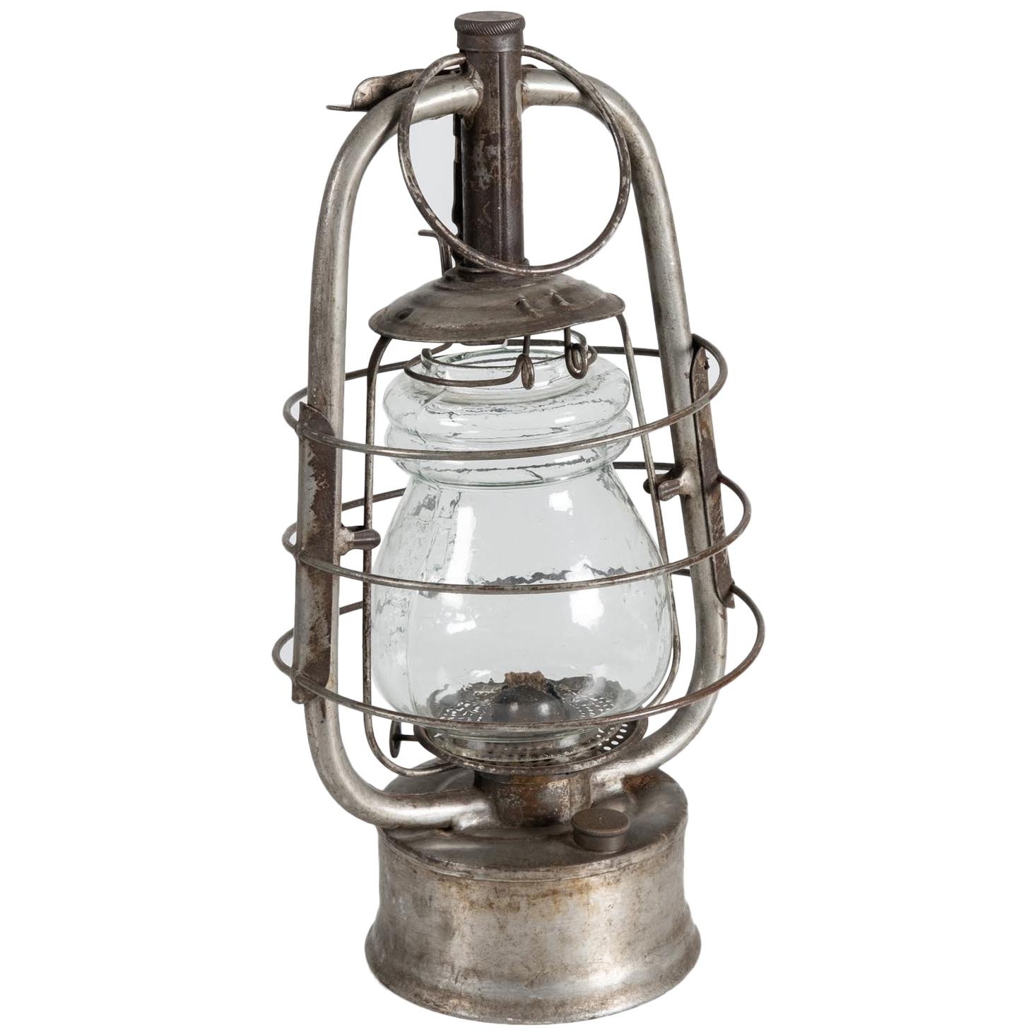 Oil Lantern, Switzerland, Early 1900 For Sale