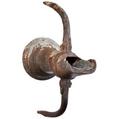 Antique Spout for Fountain, Garden Cast Iron