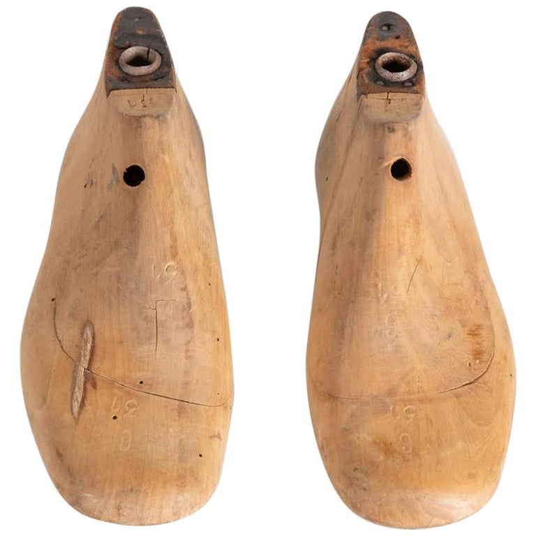 Wooden Shoe Template Italy Early 1900 For Sale at 1stDibs