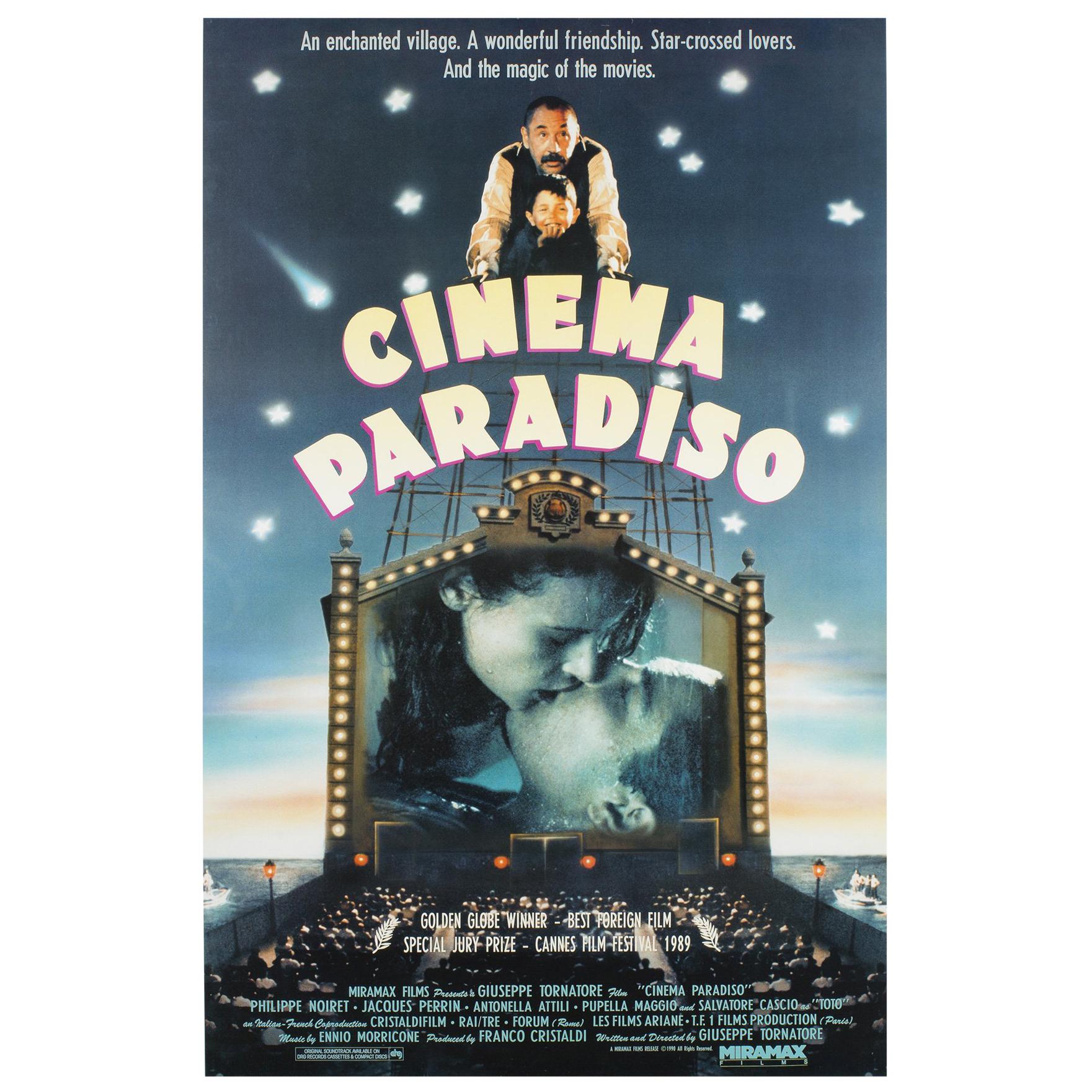 "Cinema Paradiso", US Film Poster, 1990