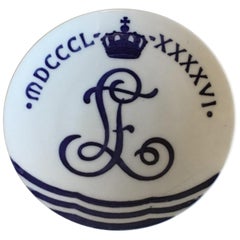 Royal Copenhagen Commemorative Plate from 1896 RC-CM6
