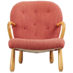 “Clam” Easy Chair Designed by Philip Arctander, Denmark, 1944