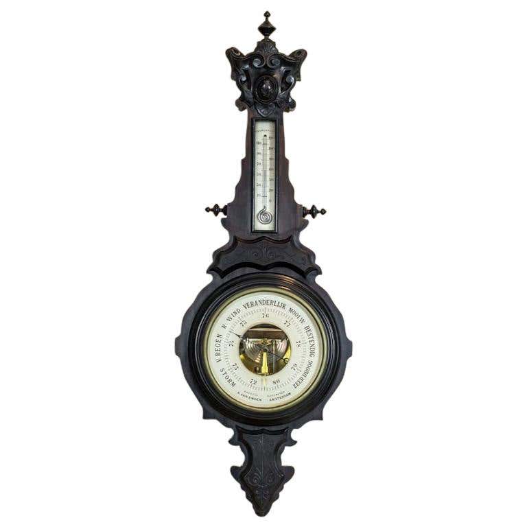 Sputnik Table Barometer Weather Station, 1950s, German at 1stdibs
