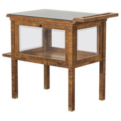Bar Cart, Stained Wood, 1940s, Sweden