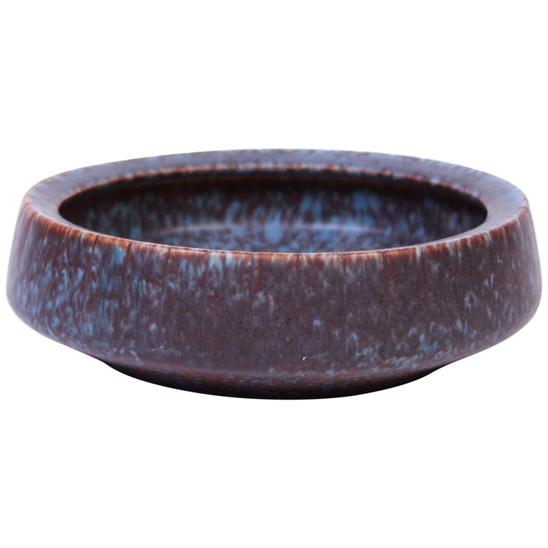 Midcentury Ceramic Bowl by Gunnar Nylund for Rörstrand, 1950s 1