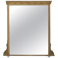 Antique Large Regency Gilt Mirror