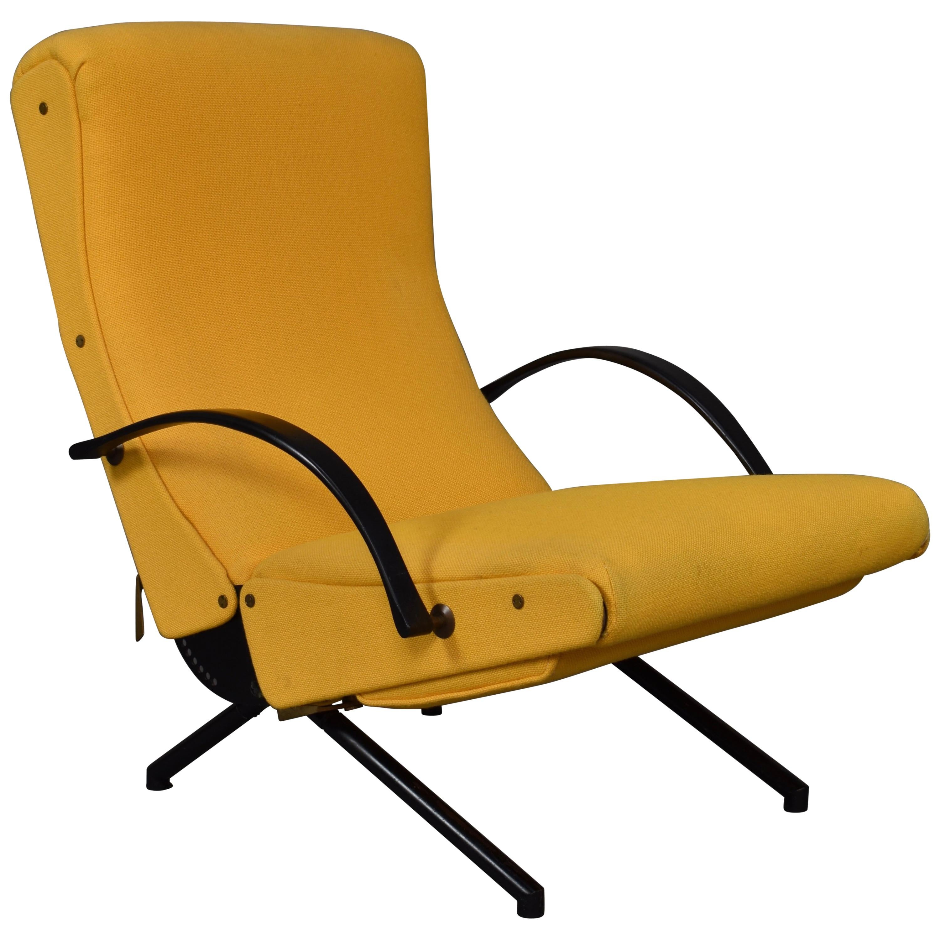First Edition P40 Lounge Chair by Borsani for Tecno, Italy, circa 1950