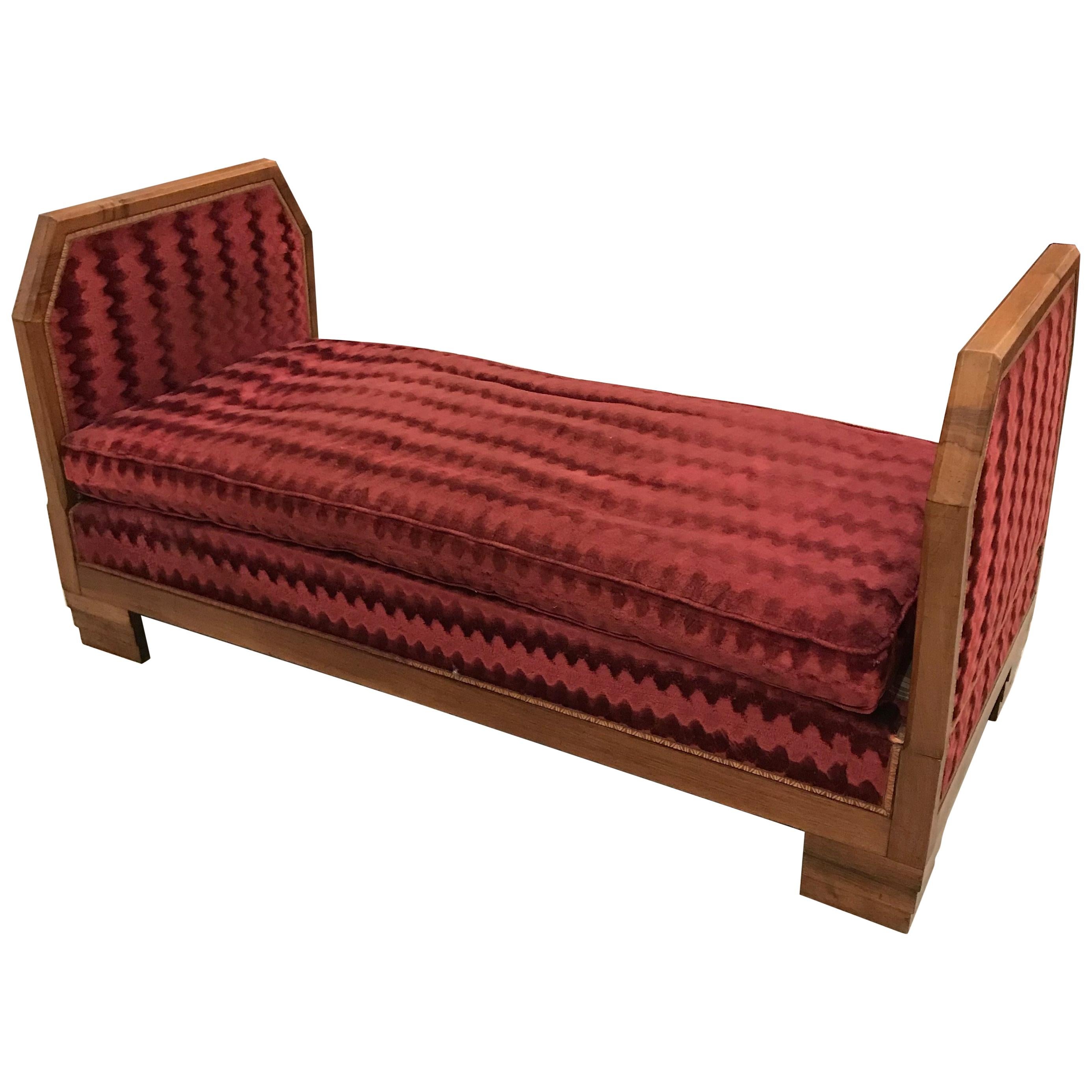 French Art Deco Day Bed For Sale