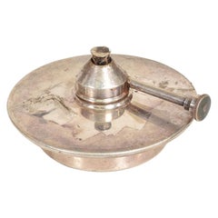 Modern Silver Plated Chafing Dish Burner