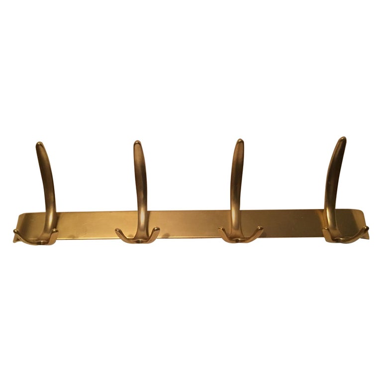 1950s Minimalist Wall Hook for Coats For Sale at 1stdibs